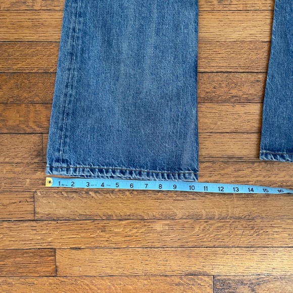 RE/DONE ORIGINALS 70s High Rise Flare Size 27 - Picture 7 of 11